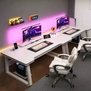 2인용컴퓨터책상 더블 게이밍용 서재 쌍둥이 피시방 학생방