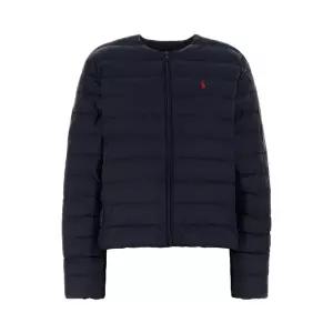 [폴로 랄프로렌]26SS 레드 포니 자수 논카라 경량패딩 자켓 네이비 211A93245 003