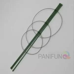 토마토 식물지지대 60cm 원형 초록이 지지대 화분