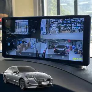 쏘나타DN8 블랙박스4채널 터치형 호환 호크W