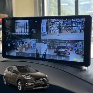 싼타페더프라임 블랙박스4채널 터치형 호환 호크W