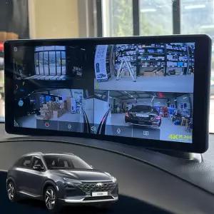 넥쏘 블랙박스4채널 터치형 호환 호크W