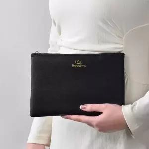 대용량 수납 블랙 화장품 파우치 메이크업 파우치 대형 보관 가방