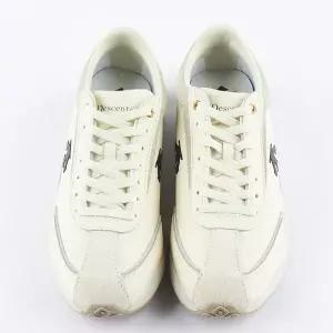 [데상트] 공용 크론레이서 천연가죽 스니커즈 SQ123LCR11 BGBK