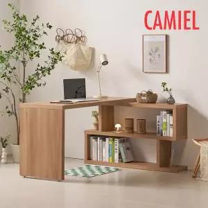 [태윤인터내셔널][까미엘]엘리스 1400x1200 2단 h형 책상세트(JA_NF0011)