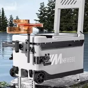 낚시용 아이스박스 낚시쿨러 36l 바퀴 초경량 캐리어 라이트 대용량 쿨러 캐리