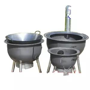 드럼통 화덕난로 솥뚜껑 훈제박스 바베큐 스토브 아궁이