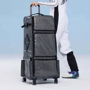 스노우보드 캐리어 휠백 보드가방 스키 방수 엣지백 바퀴