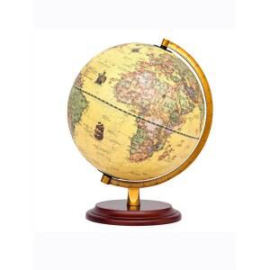 LED지구본 스탠드 앤틱 입체 지구본조명 1 목제 원목 LED 장식 베이스 대형 유럽식