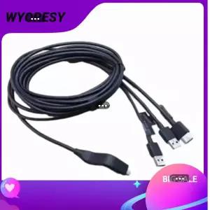 호환 WYORESY E3 3 In1 VR 헤드셋 Deepoon VR E3-B E3-C E3-P VR 헬멧 용 케이블 전선가리개 연결 - 호환