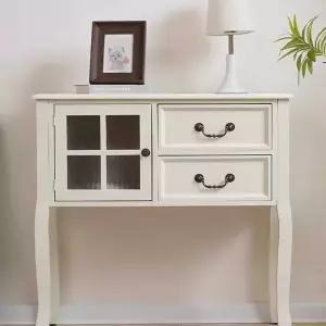 엔틱콘솔 화장대 서랍장 침실콘솔 원목 수납장 엔티크