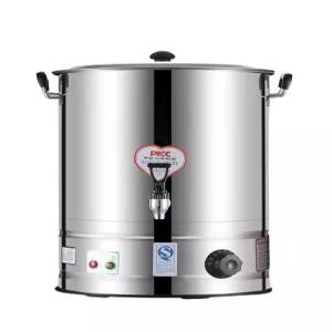 스텐 전기 온수통 업소용 중탕기 대용량 상업용 수도꼭지 보온