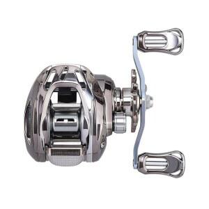 실버 방폭 라인 워터 드롭 릴 낚시 바다 방지 금속 롱스로 장비 6.3 속도 비율