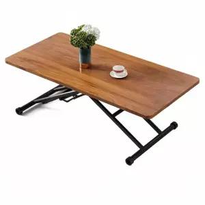 거실리프트업테이블 휴대용 탁자 식탁 리프팅 높이 조절