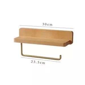두루마리휴지케이스 선반 원목휴지케이스 종이 욕실 황동 수건 전화