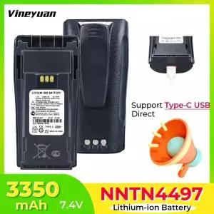 호환 모토로라 GP3688 GP3138 XiR P3688 DEP450 CP140 CP150 CP200 CP250 무전기용 새 NNTN4497 3350mAh 타