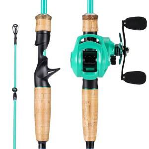 소가일랑 미끼캐스터 콤보, 2개의 미끼캐스팅 낚싯대와 릴 트윈팁 M/MH