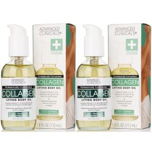 바디 앤 애프터 샤워를 위한 Oz 남성용 8 의 에이징 보습 Fl 오일 크레페 2pc 외관을 도와줍니다 오일이 여성 부드러운 3 및 콜라겐