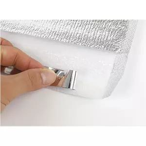 보온 푸드 마트 캠핑 냉온 봉투 쿨링 접착식 택배 보냉 아이스 은박팩 일회용 포장 배달용 보냉백 사각 1호