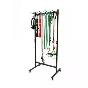 헬스장 줄넘기걸이 행거 이동식 벨트 로프 보관 정리대 줄넘기행거B타입