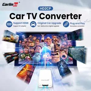 호환 CarlinKit 자동차 TV 어댑터 HDMI 비디오 컨버터 디지털 비디오 입력 OEM 유선 자동차 TV 스틱 용 게