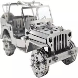 카푸폴리 3D 금속 자동차 퍼즐 언 블러드 전투 차량 스팀펑크 기계 조립 모델 키트 지프 애호가를 위한