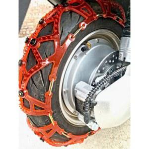 스노우체인 스쿠터 전기자전거 케이블 블랙 로 모두 세발 라이더 체인 색이 유물 배달