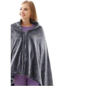 따뜻한1인용망토 150x80cm USB온열 발열담요 전기요 무선 발열 3단 UKplug