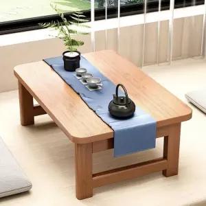 다용도 접이식 다과상 밥상 소반 좌식 대나무 찻상 티테이블