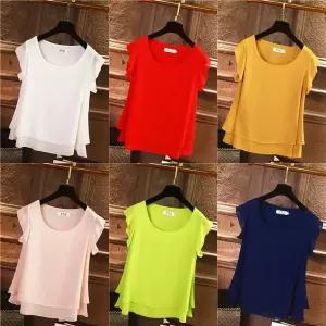 라인댄스복 상의 레드 스포츠 의상 연습복 모던