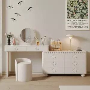 화장대 서랍장 기역자 모서리 코너 선반 모듈 파우더장 메이크업 수납장 다