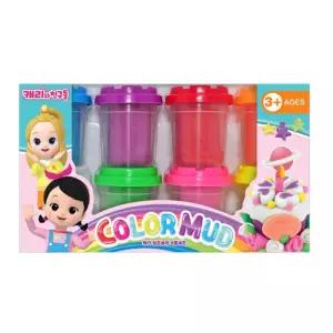 점토놀이 색조합 8가지색 방학선물 반죽하기 4세 곡물성분 곡물점토 5세