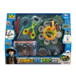 곤충채집완구세트 사슴벌레 자연과학완구 곤충인형 유아장난감 인형 교육