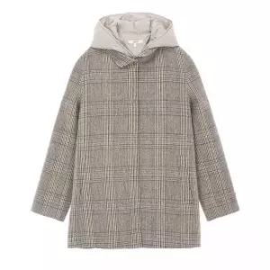 지센 여성 울 블렌드 패딩 후드 자켓 JKKA03BE 1127479