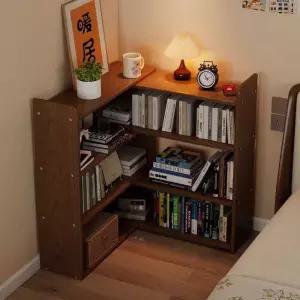 원목 고급스러운 책장 책꽂이 수납장 선반 벽걸이