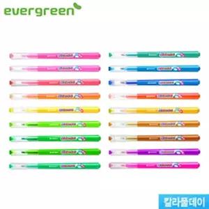 모나미 형광펜 칼라풀데이 1타12개입