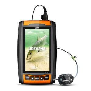 럭키레이커 LCD 모니터 낚시 카메라 비디오 DVR 보트 수중 카약 휴대용 물고기 고해상도