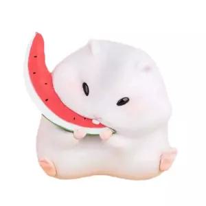 볼빵빵 햄찌 피규어 소품 수박먹는 장식품 햄스터