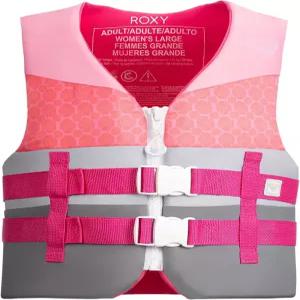 록시 여성 구명조끼 USCG 승인 타입 III PFD 퀵 릴리스 버클과 배수 구멍이 있는 경량 EPE 폼 보트 낚시