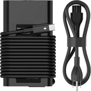Dell XPS 13용 90W 65W USB C 노트북 충전기 AC 어댑터 15 17 Latitude 3400 3500 5289 5300 7420 7320