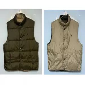 POLO 폴로 남자 패딩조끼 덕다운 양면 XXL 110