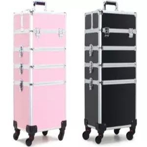 전문가용 4단 이동식 박스 분리형 반영구 네일박스 메이크업 가방