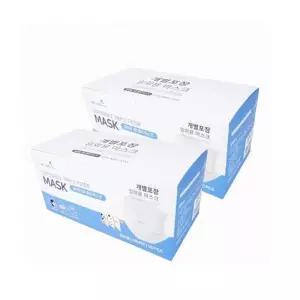 마스크 개별포장 일회용 성인용 화이트 위생용품 보호구