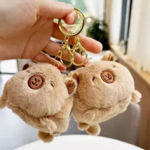 [골드스마일]카피바라 모양 미니 동전 지갑 귀여운 캐릭터 동전 케이스 포켓