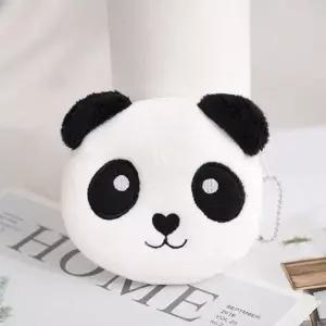 팬더 디자인 동물 캐릭터 여행용 카드 동전 지갑 휴대용 소형