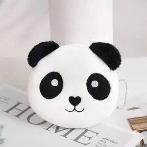 팬더 디자인 미니 동물 모양 동전지갑 카드 수납 가능 소형 지퍼