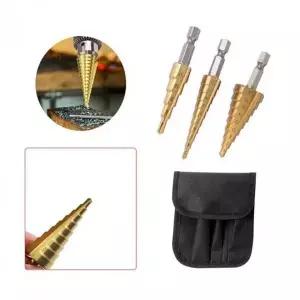 [골드스마일]스텝 드릴 비트 파우치 천공용 코발트 드릴날 타공용 구멍 뚫기
