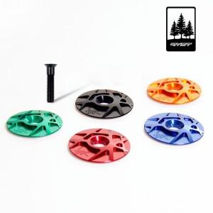 호환 RYET 헤드셋 탑 캡 알루미늄 7075 어헤드 튠 엑스트라 라이트 CNC 가공 볼트 스템 자전거 스티어링 박