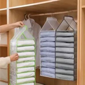 [골드스마일]12칸 옷장 칸막이 벽걸이 수납공간 행거