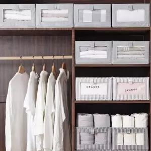 [골드스마일]패브릭 언더베드 수납 박스 옷 리빙박스